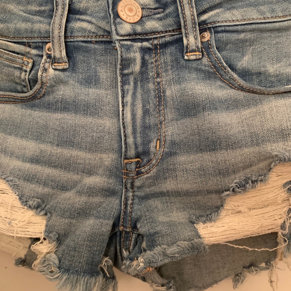 American Eagle Next level stretch Jean shorts